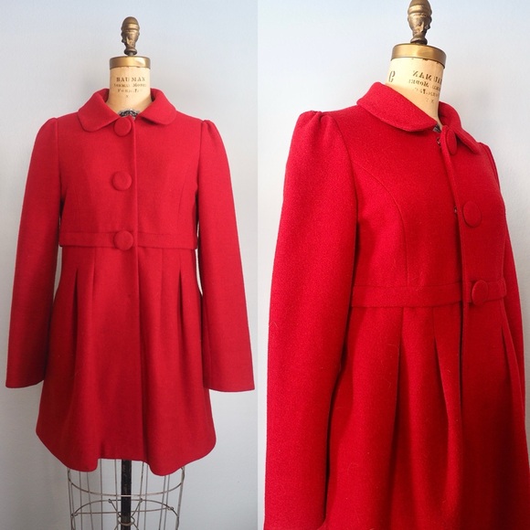 F21 Red Women's Retro Coat - Picture 1 of 11